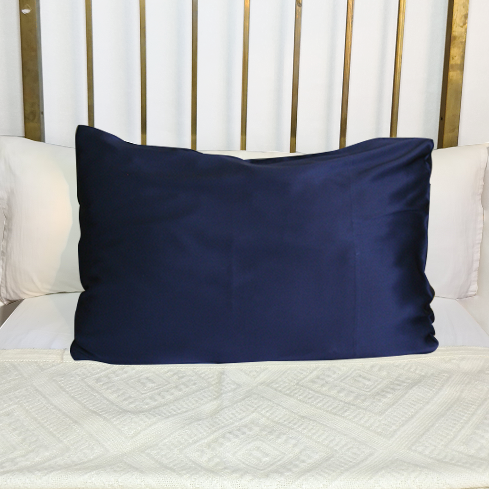 Navy Blue Pillowcase